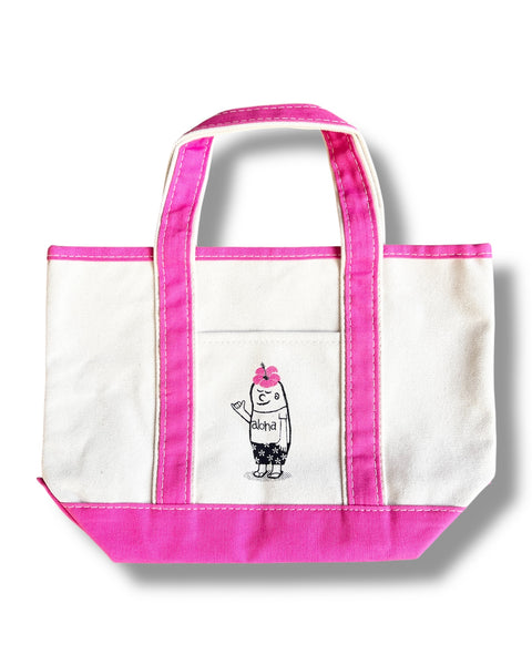 MINI TOTE BAG - HIBISCUS