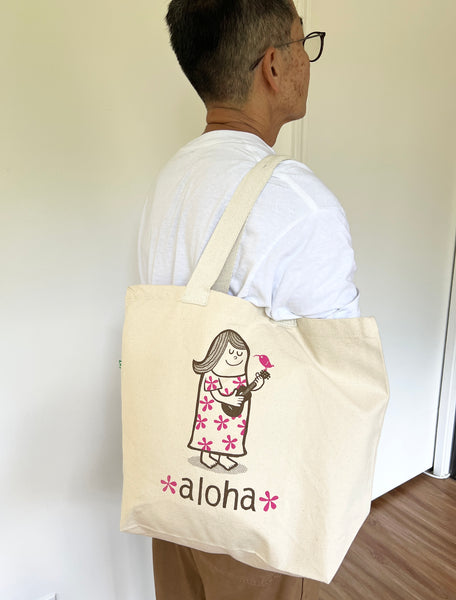 MRS. MELLOW RECYCLED CANVAS TOTE