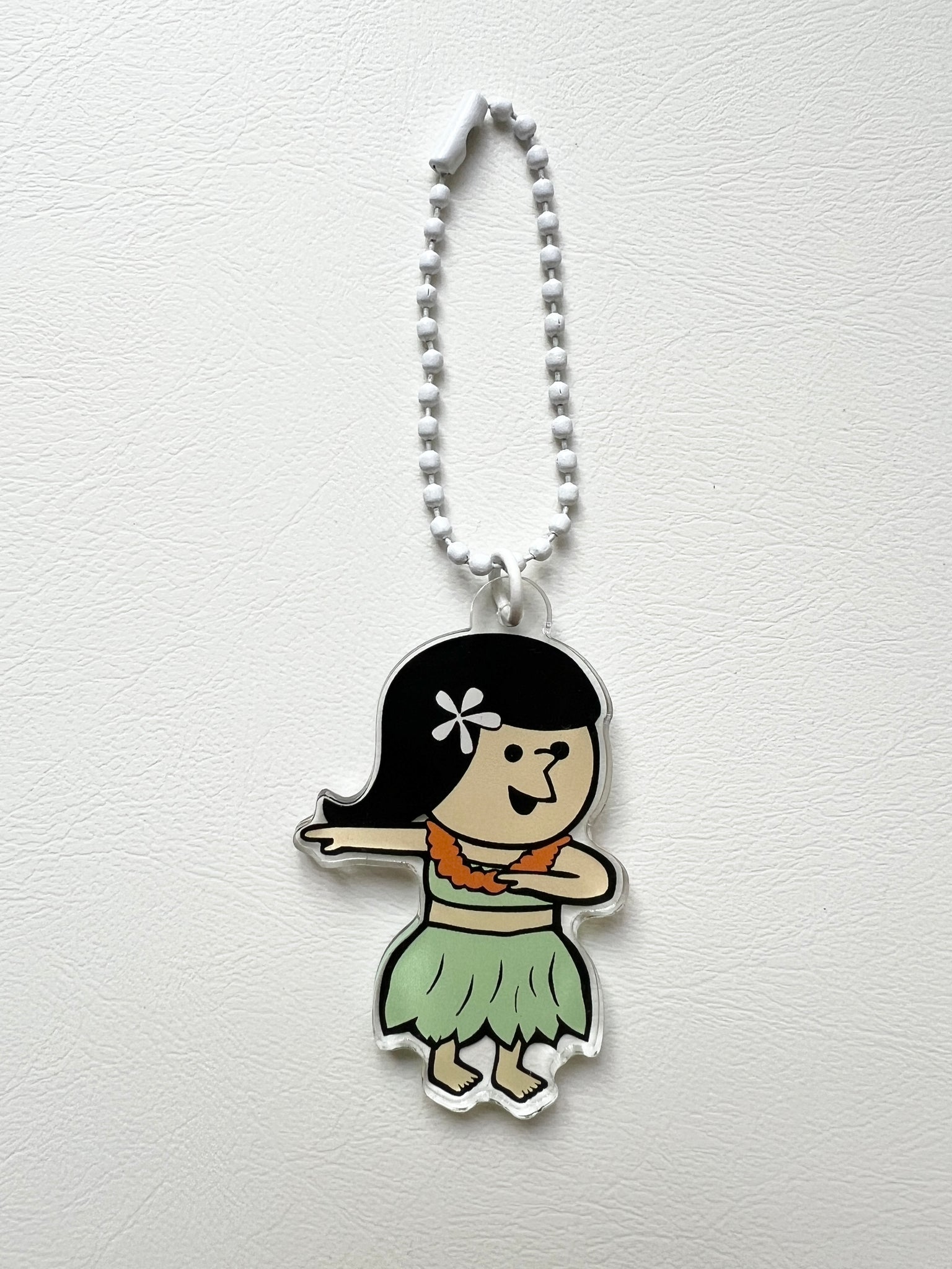 ACRYLIC KEYCHAIN - HULA GIRL