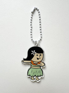 ACRYLIC KEYCHAIN - HULA GIRL