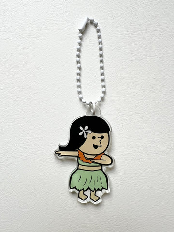 ACRYLIC KEYCHAIN - HULA GIRL