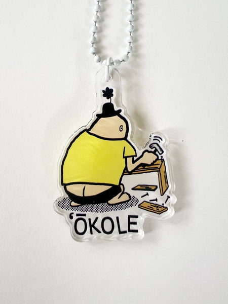 ACRYLIC KEYCHAIN -  OKOLE CARPENTER