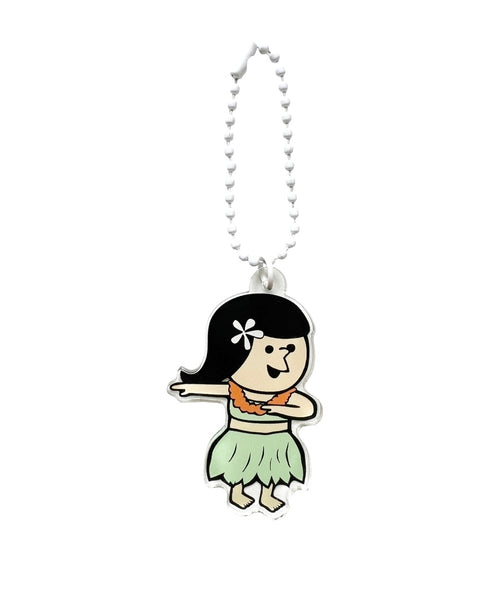ACRYLIC KEYCHAIN - HULA GIRL