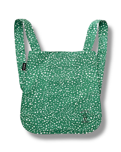 NOTABAG BAG & BACKPACK - GREEN SPRINKLE