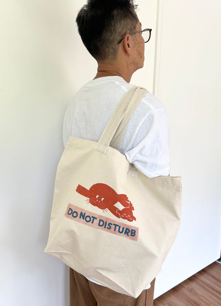 MONK SEAL RECYCLED CANVAS TOTE