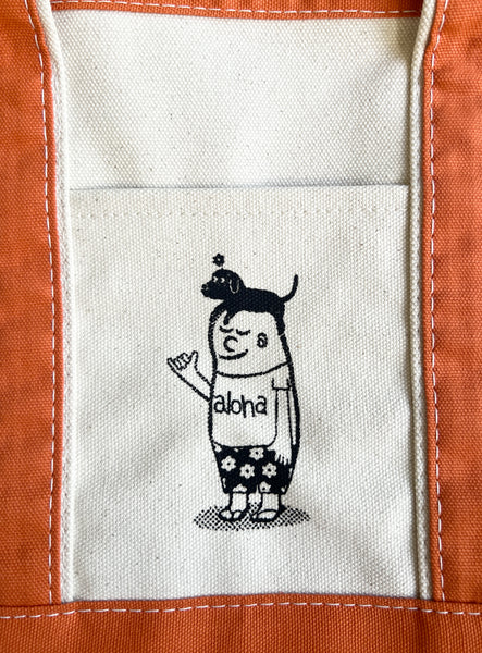 MINI TOTE BAG - DOG