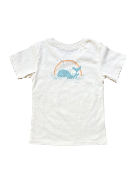 WHALE KIDS TEE (BACK PRINT)