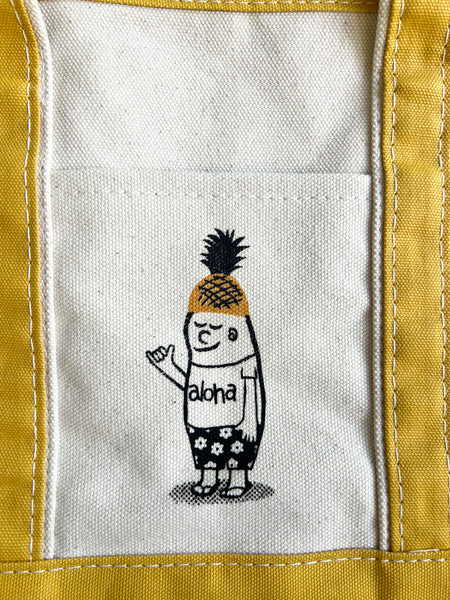 MINI TOTE BAG - PINEAPPLE