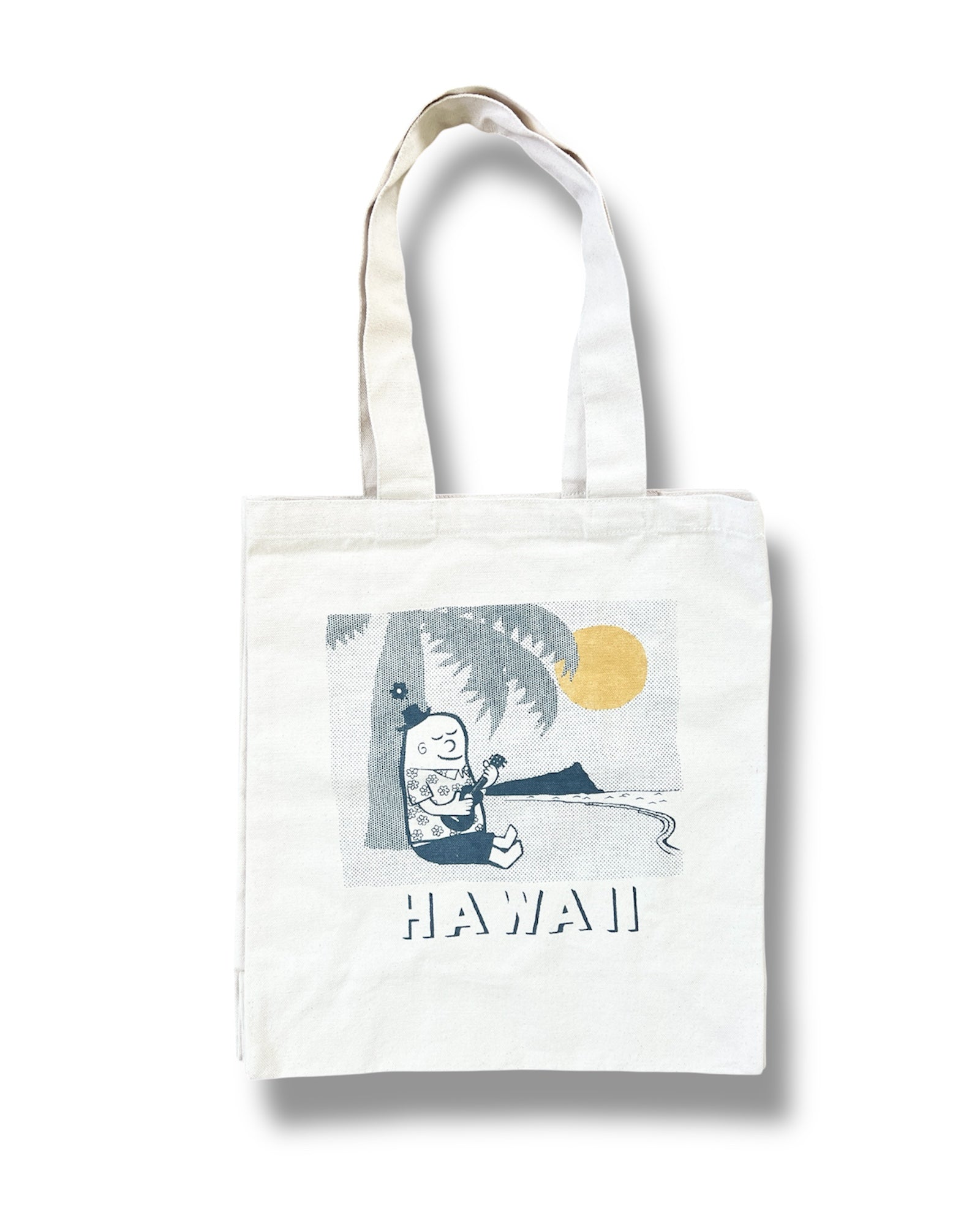 UKULELE MELLOW  RECYCLED CANVAS TOTE