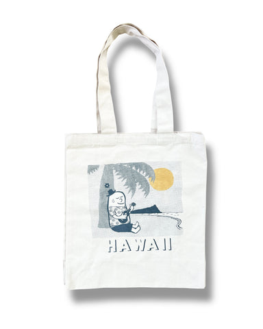 UKULELE MELLOW  RECYCLED CANVAS TOTE