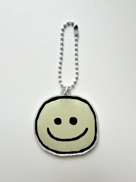 ACRYLIC KEYCHAIN - HAPPY FACE