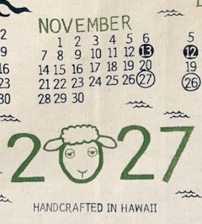 2027 WIMINI CALENDAR