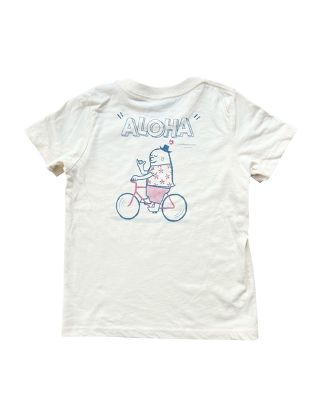 ALOHA CRUISING KIDS TEE (BACK PRINT)