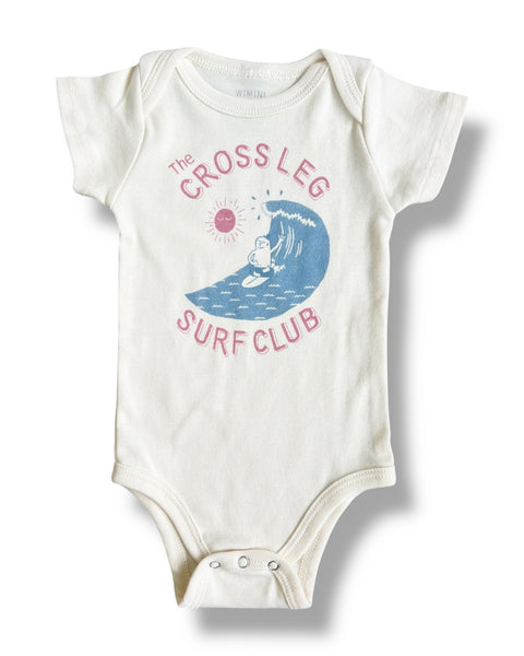 CROSS LEG SURF CLUB ONESIE