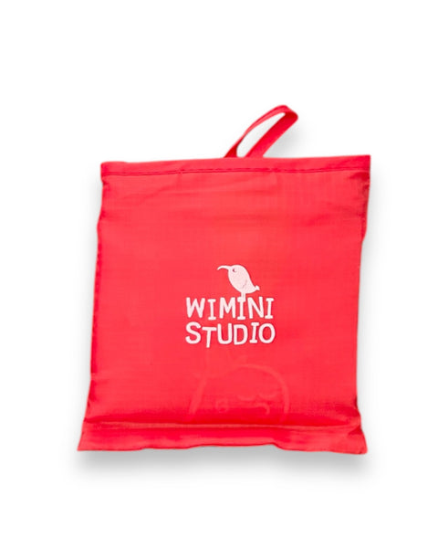 2025 SNAKE FOLDABLE SHOPPING BAG - RED