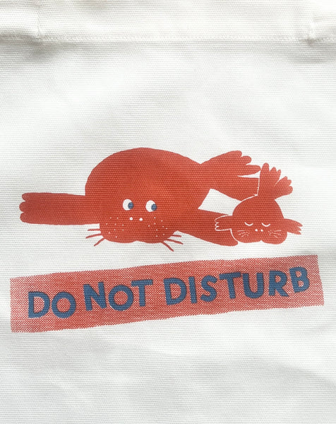 MONK SEAL CANVAS TOTE