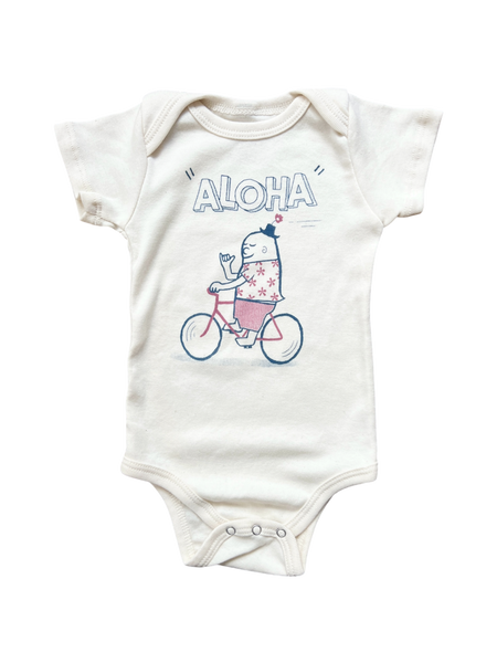 ALOHA CRUISING ONESIE