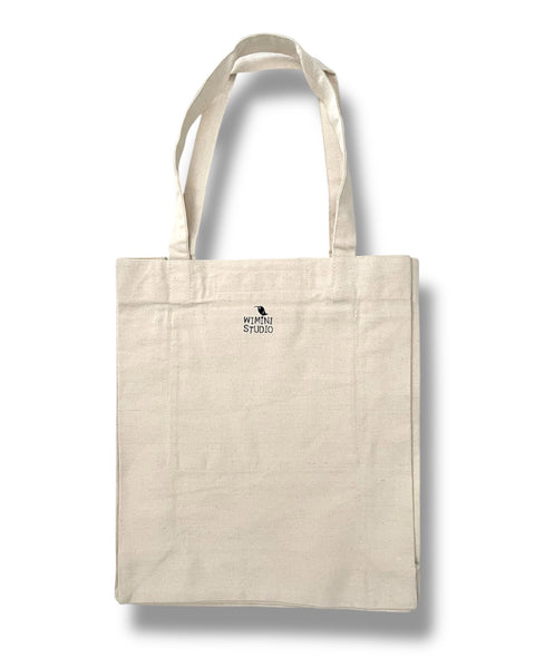 SMILE RECYCLED CANVAS TOTE