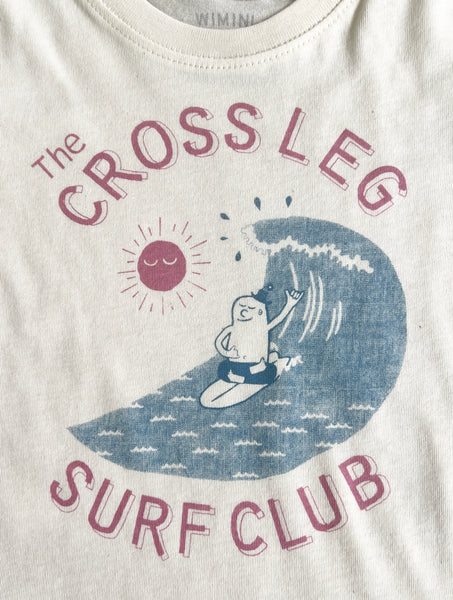CROSS LEG SURF CLUB KIDS TEE
