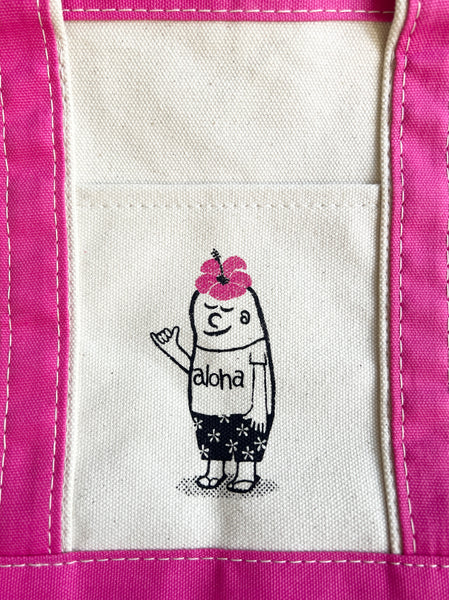 MINI TOTE BAG - HIBISCUS
