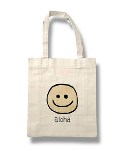 SMILE RECYCLED CANVAS TOTE