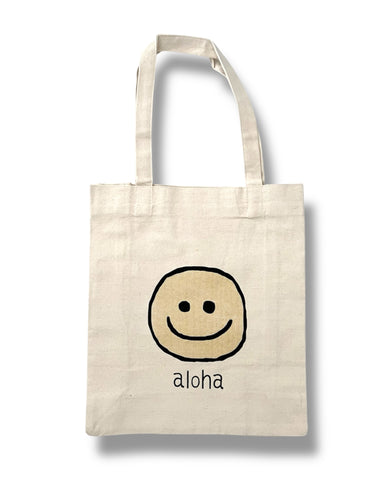 SMILE RECYCLED CANVAS TOTE