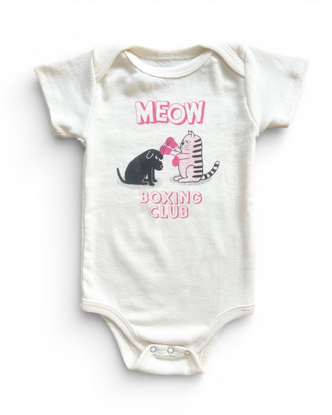MEOW BOXING CLUB ONESIE