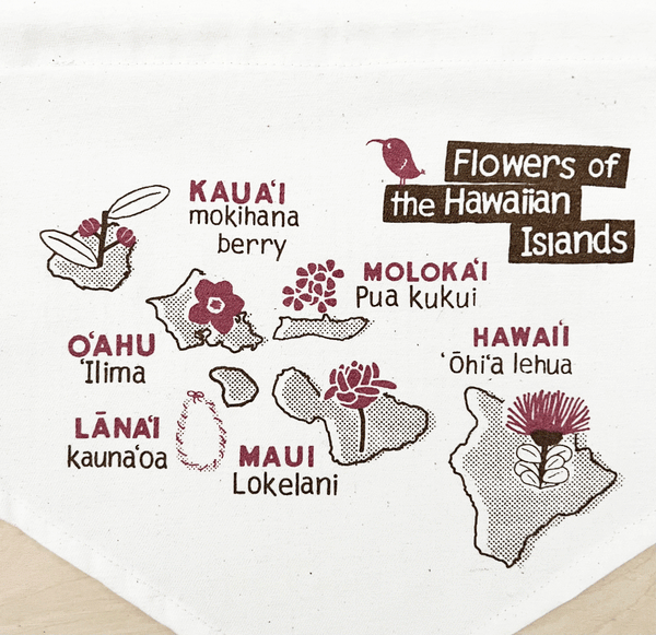 FLOWER OF THE HAWAIIAN ISLANDS BANNER