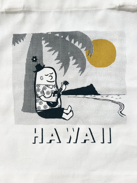 UKULELE MELLOW CANVAS TOTE