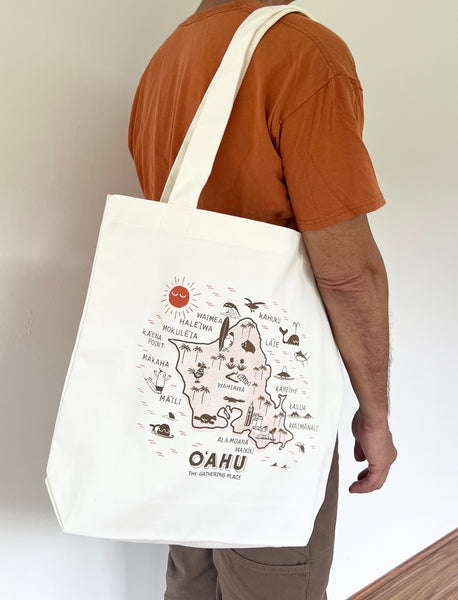 OAHU CANVAS TOTE