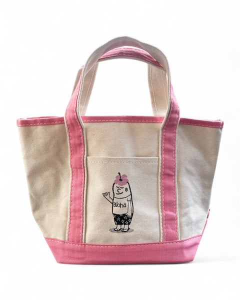 MINI TOTE BAG - HIBISCUS