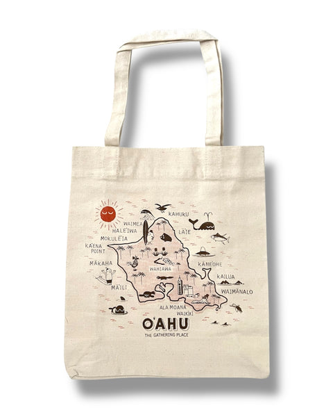 OAHU RECYCLED CANVAS TOTE