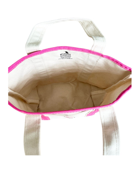 MINI TOTE BAG - HIBISCUS