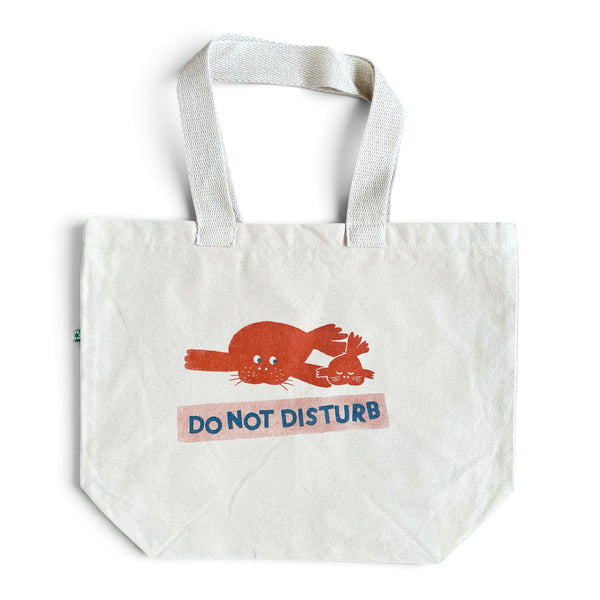MONK SEAL RECYCLED CANVAS TOTE