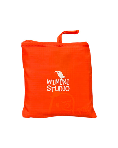 2025 SNAKE FOLDABLE SHOPPING BAG - ORANGE