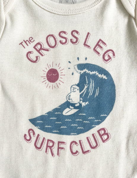 CROSS LEG SURF CLUB ONESIE