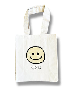 SMILE RECYCLED CANVAS TOTE