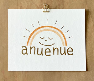 ART PRINT  - ANUENUE