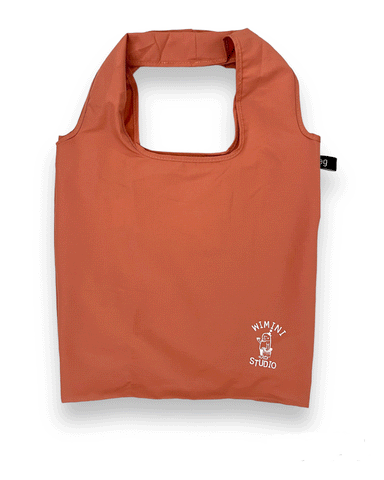 NOTABAG FOLDABLE SHOPPING BAG - TERRACOTTA