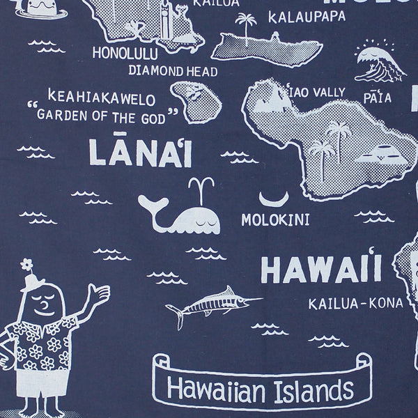 BANDANA -  HAWAIIAN ISLANDS NAVY