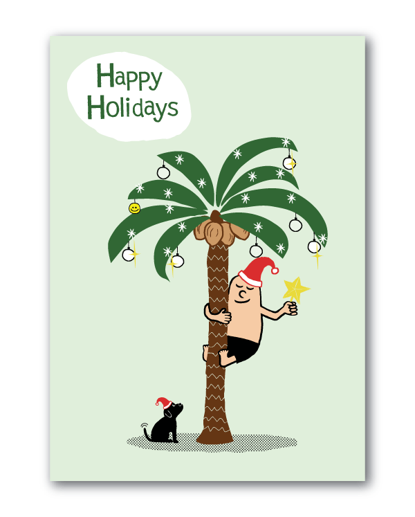 GREETING CARD - HAPPY HOLIDAYS