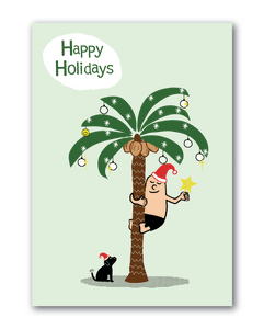 GREETING CARD - HAPPY HOLIDAYS